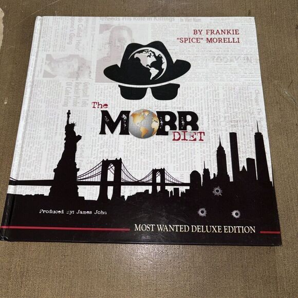 The MOBB Diet: Most Wanted Deluxe Edition Frankie Spice Morelli Italian Cookbook - Picture 1 of 8